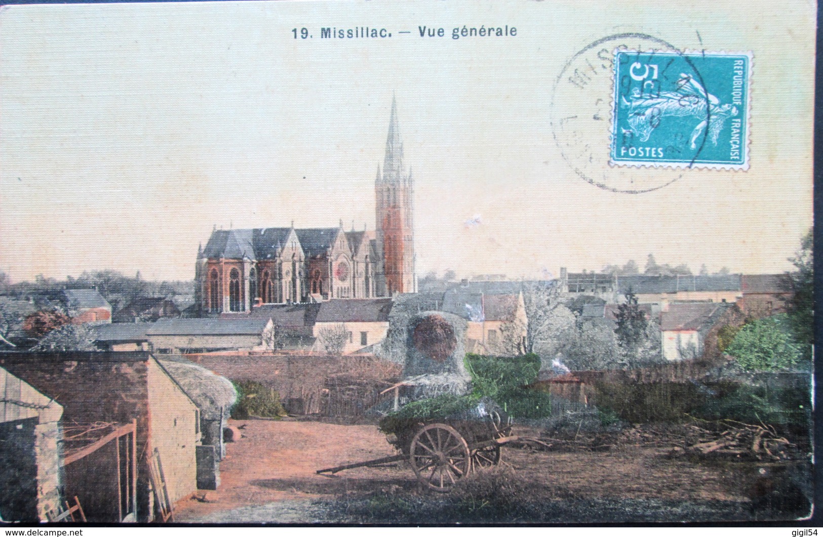 44    MISSILLAC  Vue Générale  1909 - Missillac