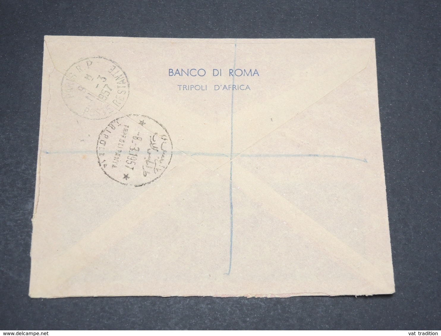 LIBYE - Enveloppe Commerciale De Tripoli Pour La France En 1957 - 14063 - Libye