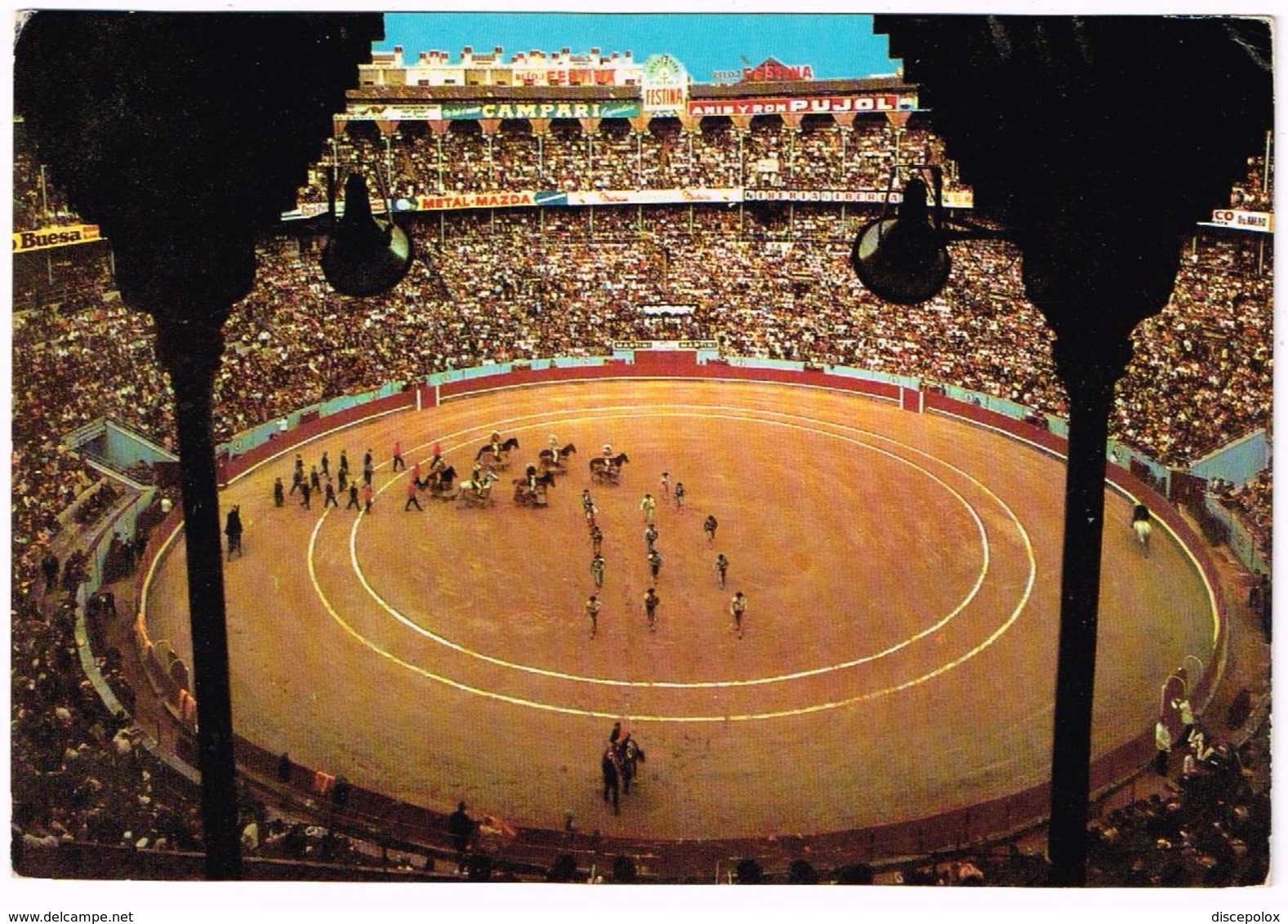 V2135 Barcelona - Corrida - Plaza De Toros Monumental / Viaggiata 1969 - Corridas