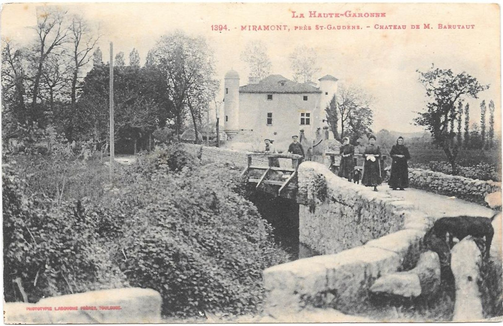 Miramont, Près Saint-Gaudens.  Château De Mr. Barutaut. - Autres & Non Classés