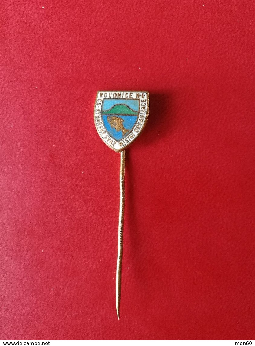 Pin Rep. Ceca C.S. Rybarsky Svaz. - P619 - Non Classés