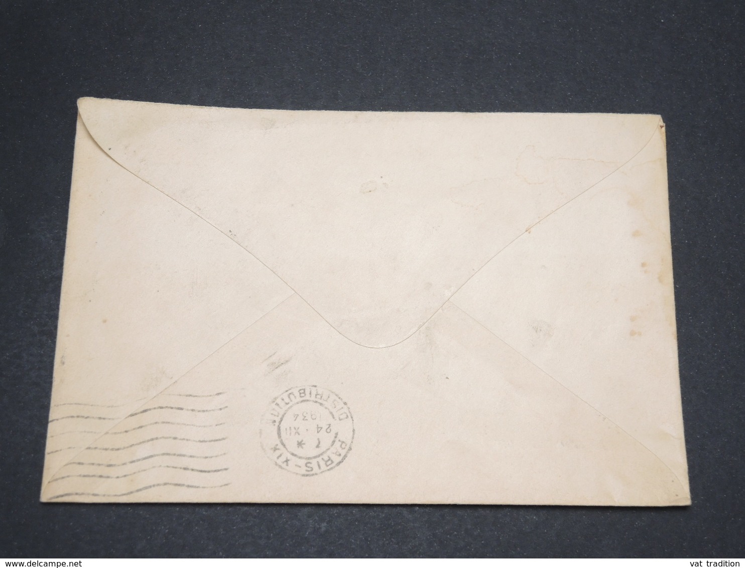 JAPON - Enveloppe De Tokyo Pour La France En 1934 Par Voie De Sibérie - 14075 - Briefe U. Dokumente