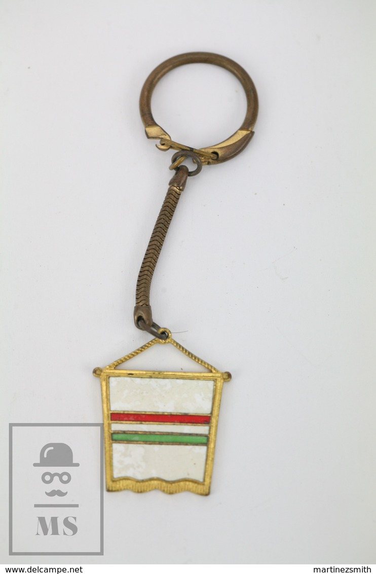 Vintage Italy Basketball Keyring/ Medal - Federazione Italiana Pallacanestro - 1º Torneo Europeo Giovanile Bologna 1962 - Portachiavi