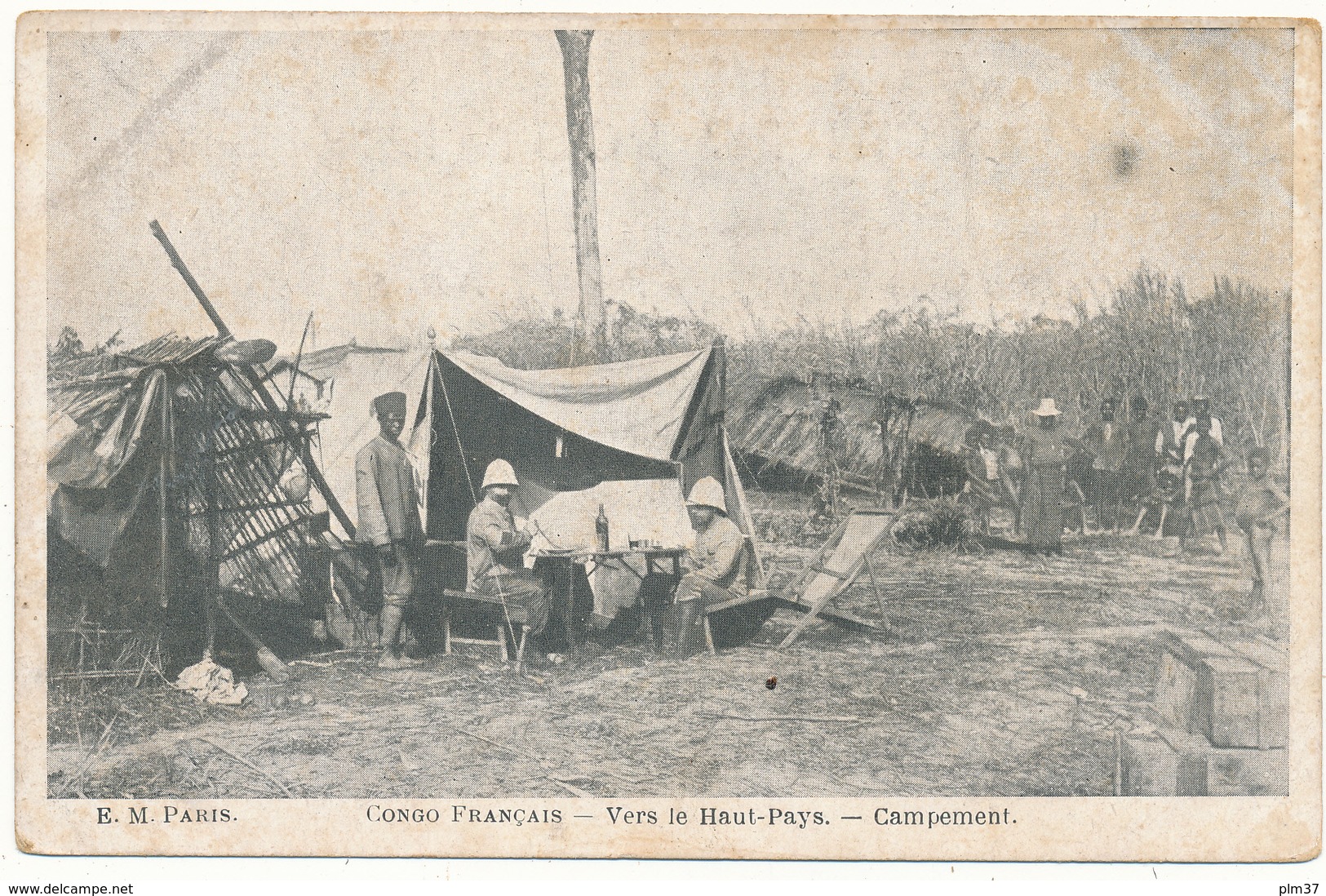 CONGO FRANCAIS - Campement, Haut Pays - French Congo