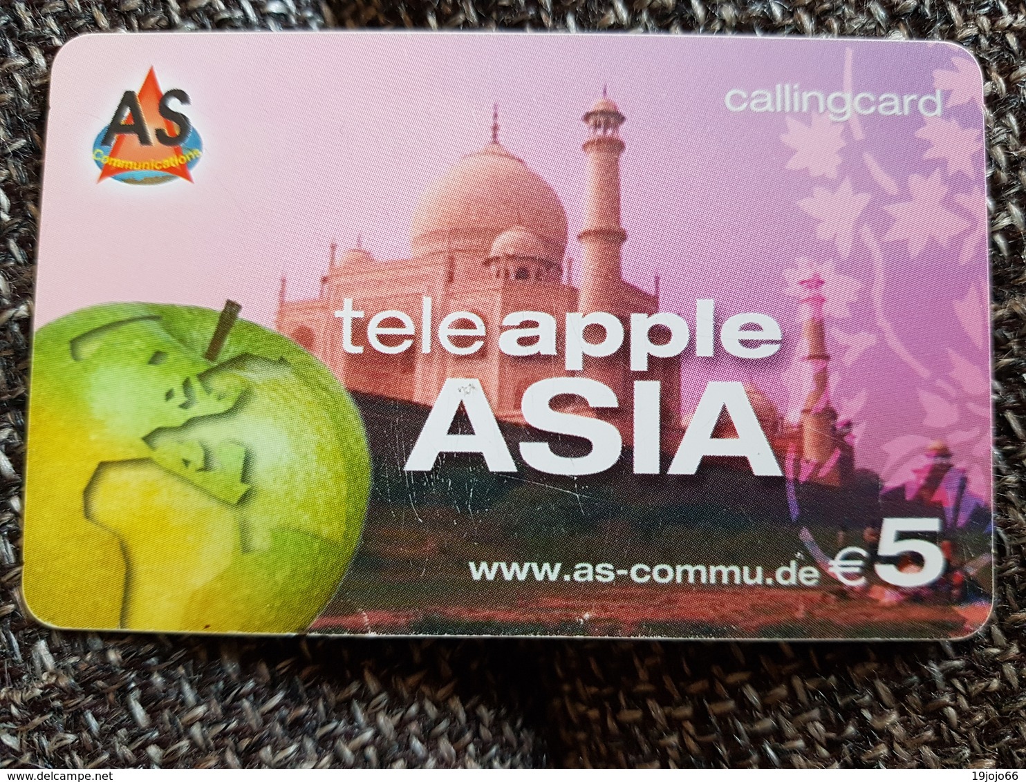 AS Tele Apple Asia  Euro  -   Moschee -   Used Condition - [2] Prepaid