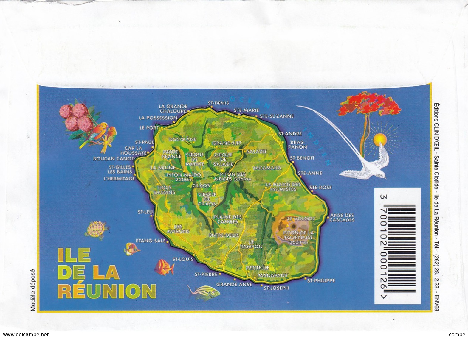 LETTRE  COVER MAURITIUS - Maurice (1968-...)