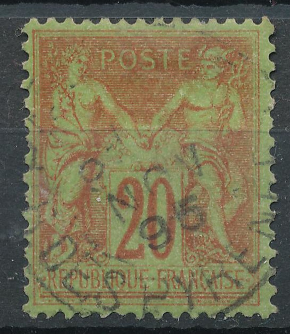N°96 OBLITÉRATION BELLE FRAPPE. - 1876-1898 Sage (Type II)