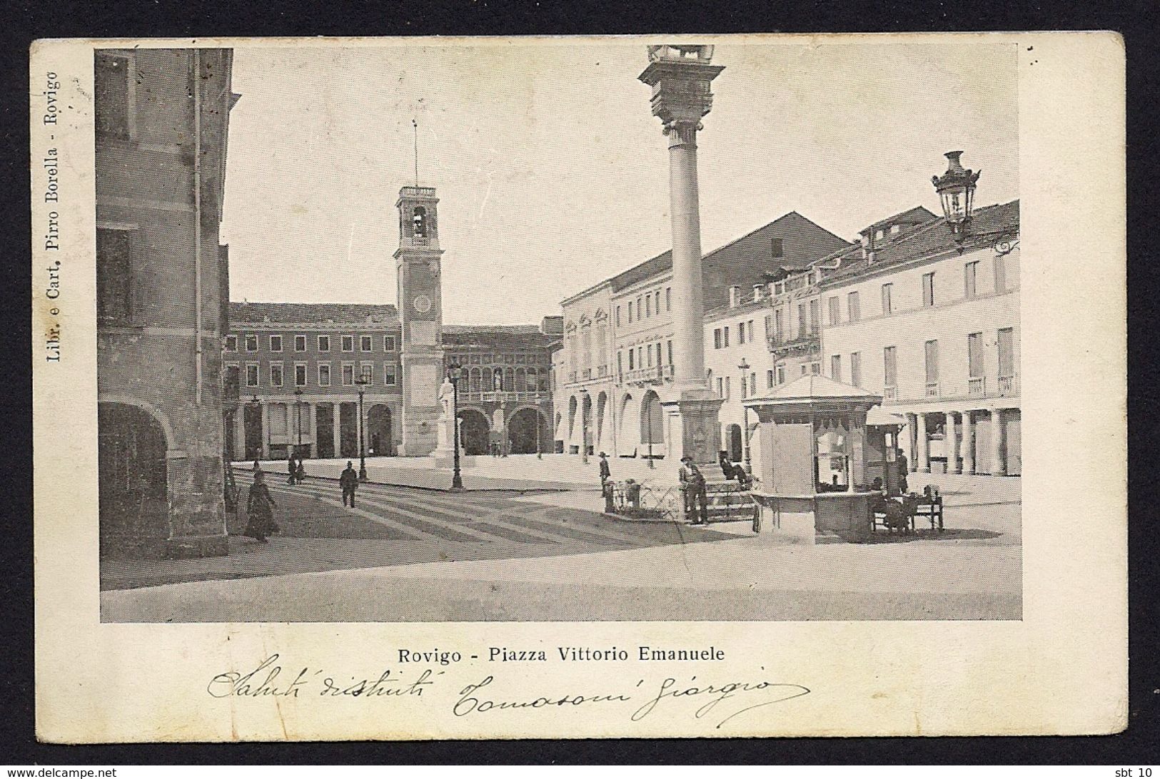 Italy  - Rovigo Piazza Vittorio Emanuele [P.Borella] - Rovigo