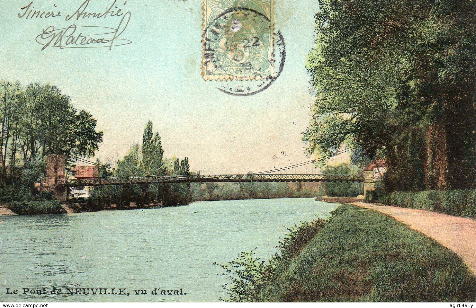 NEUVILLE - 95 - Le Pont Vu D'aval - 75517 - Neuville-sur-Oise