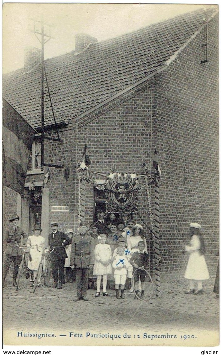 HUISSIGNIES - Chièvres - Fête Patriotique Du 12 Septembre 1920 - Chievres