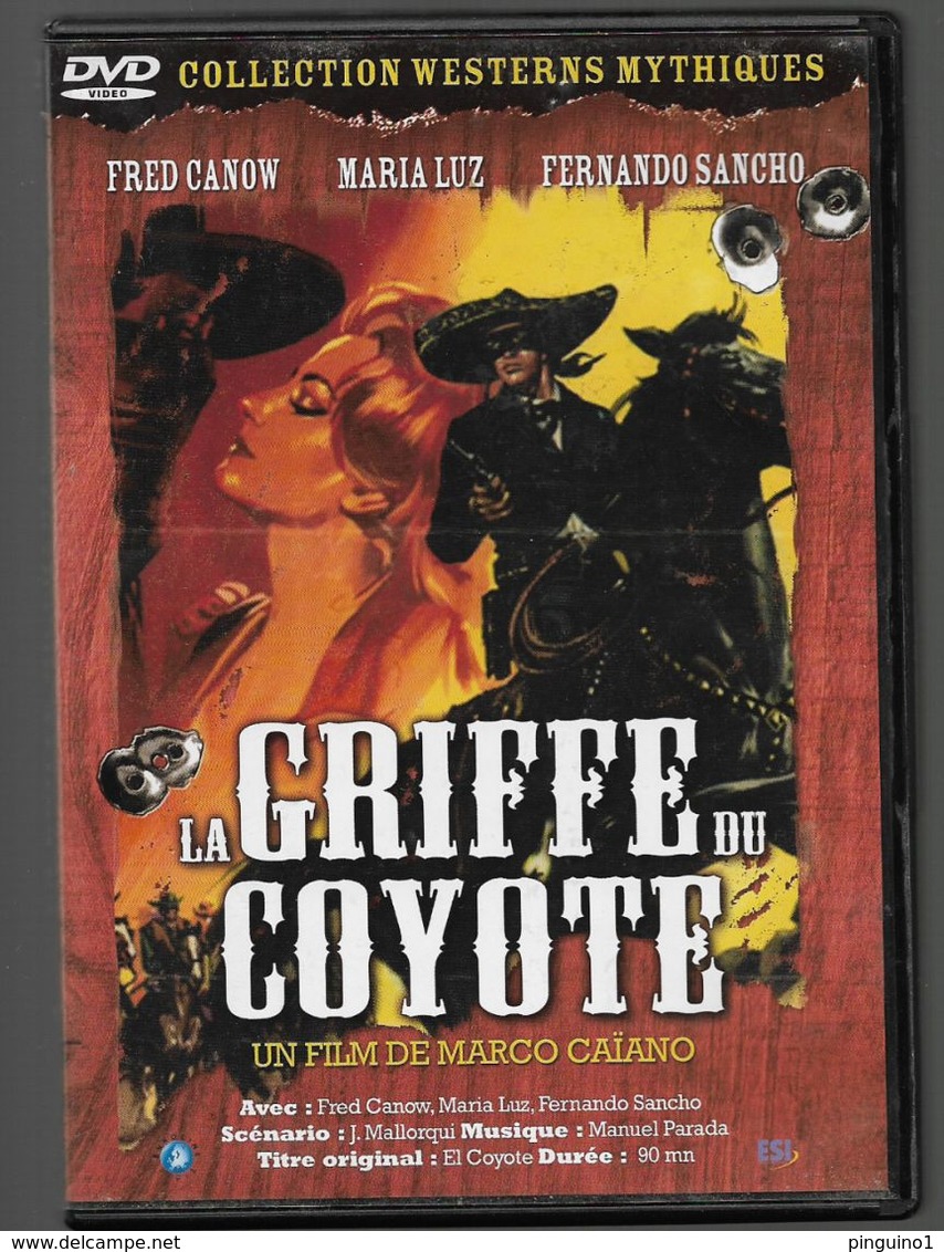 Dvd La Griffe Du Coyote - Western / Cowboy