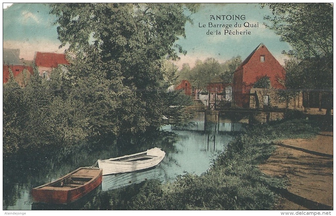 Antoing - Le Barrage Du Quai De La Pêcherie - Antoing
