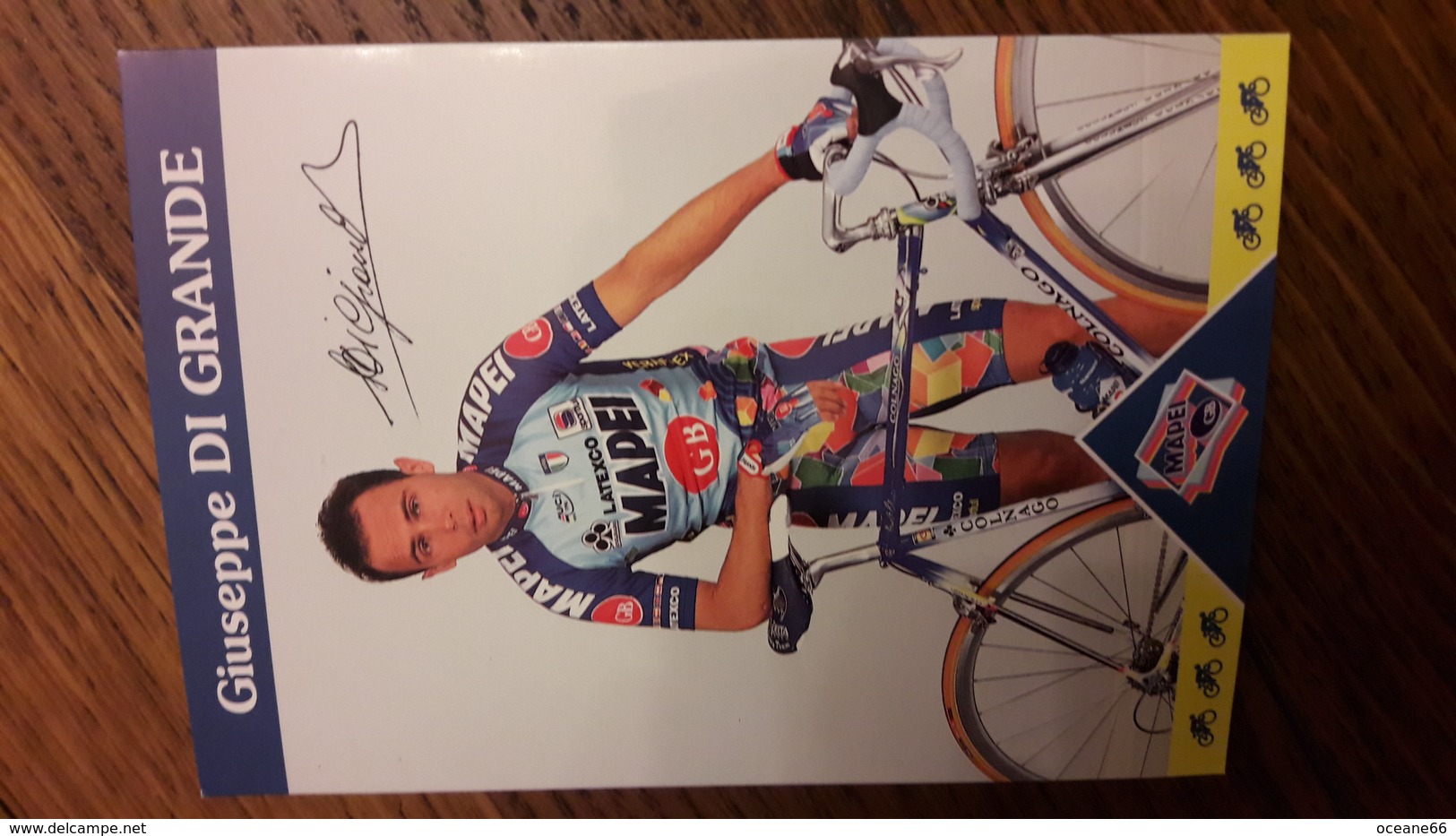 Giuseppe DI GRANDE Mapei GB 1997 - Radsport