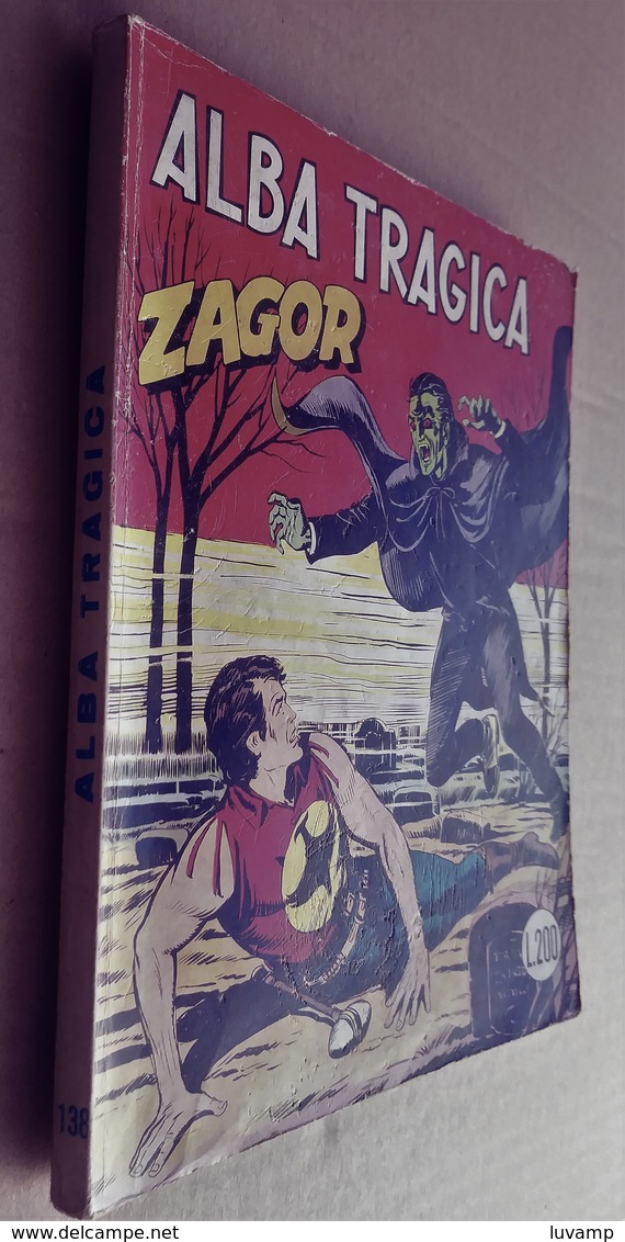 ZAGOR N. 138 -FACCIALE 200 ORIGINALE (230917) - Bonelli