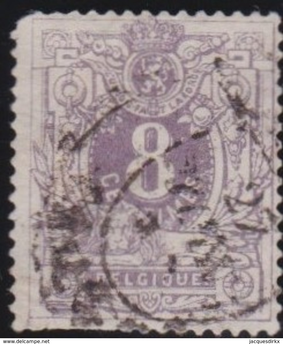 Belgie  .    OBP   .     29       .     O         .     Gebruikt    .  /   .    Oblitéré - 1869-1888 Lion Couché