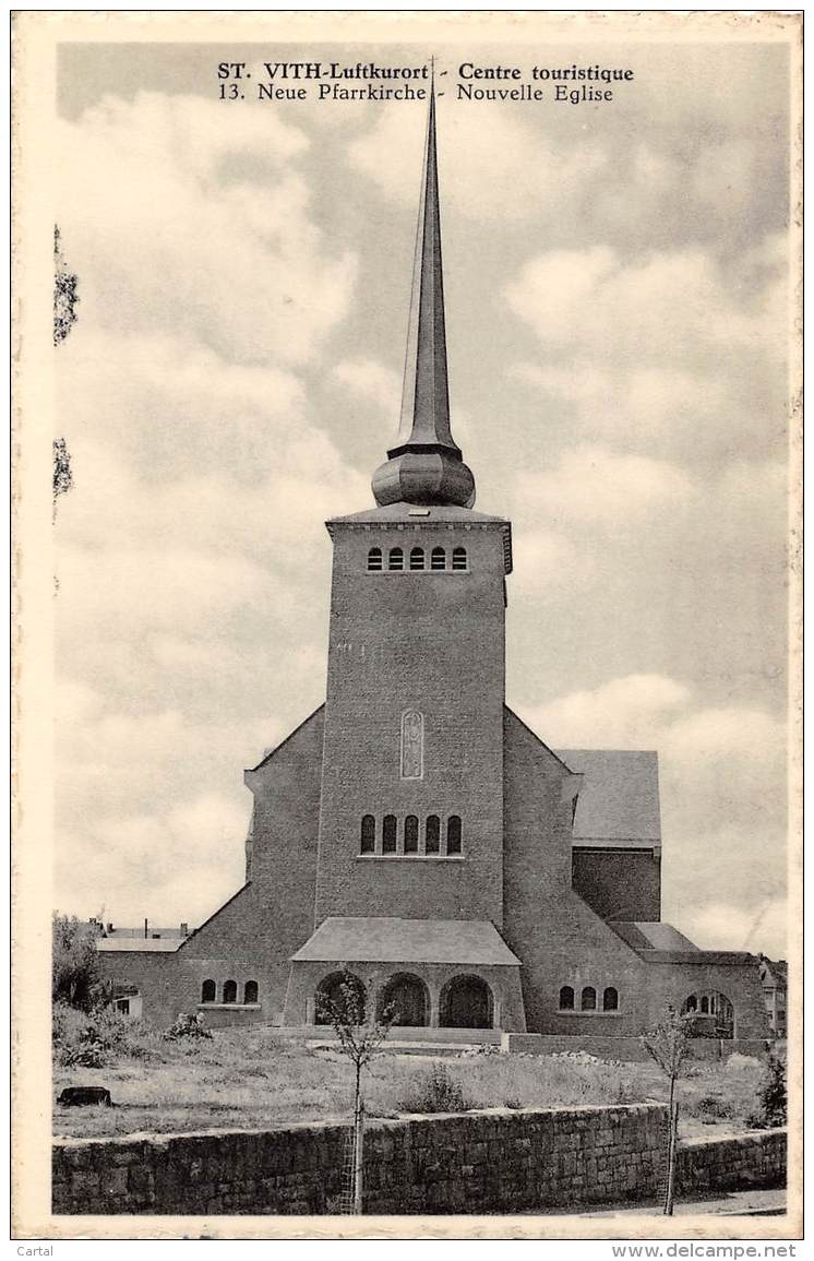 ST. VITH-Luftkurort - Centre Touristique - Neue Pfarrkirche - Nouvelle Eglise - Sankt Vith