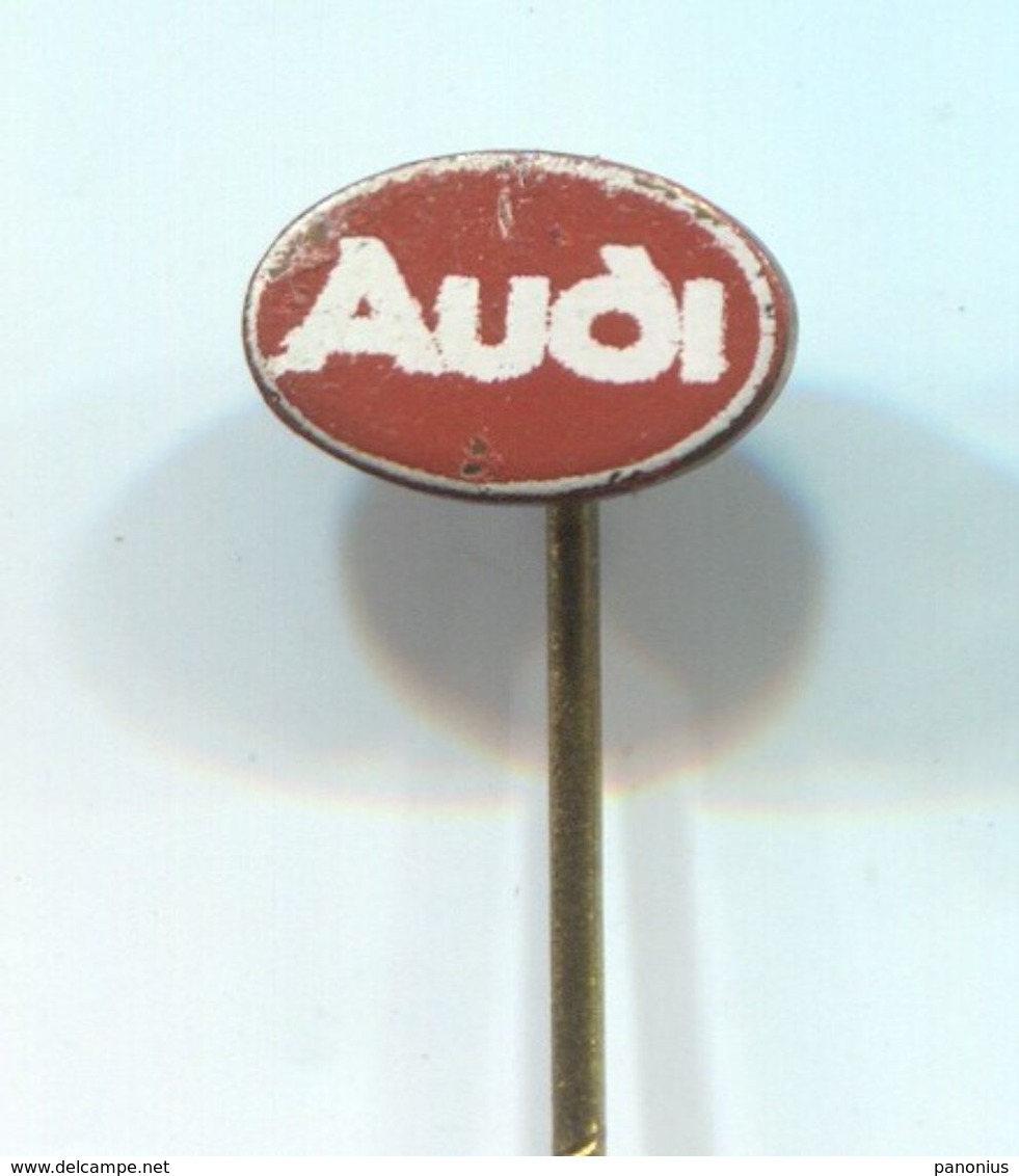 AUDI - Car, Auto, Automotive, Vintage Pin, Badge, Abzeichen - Audi