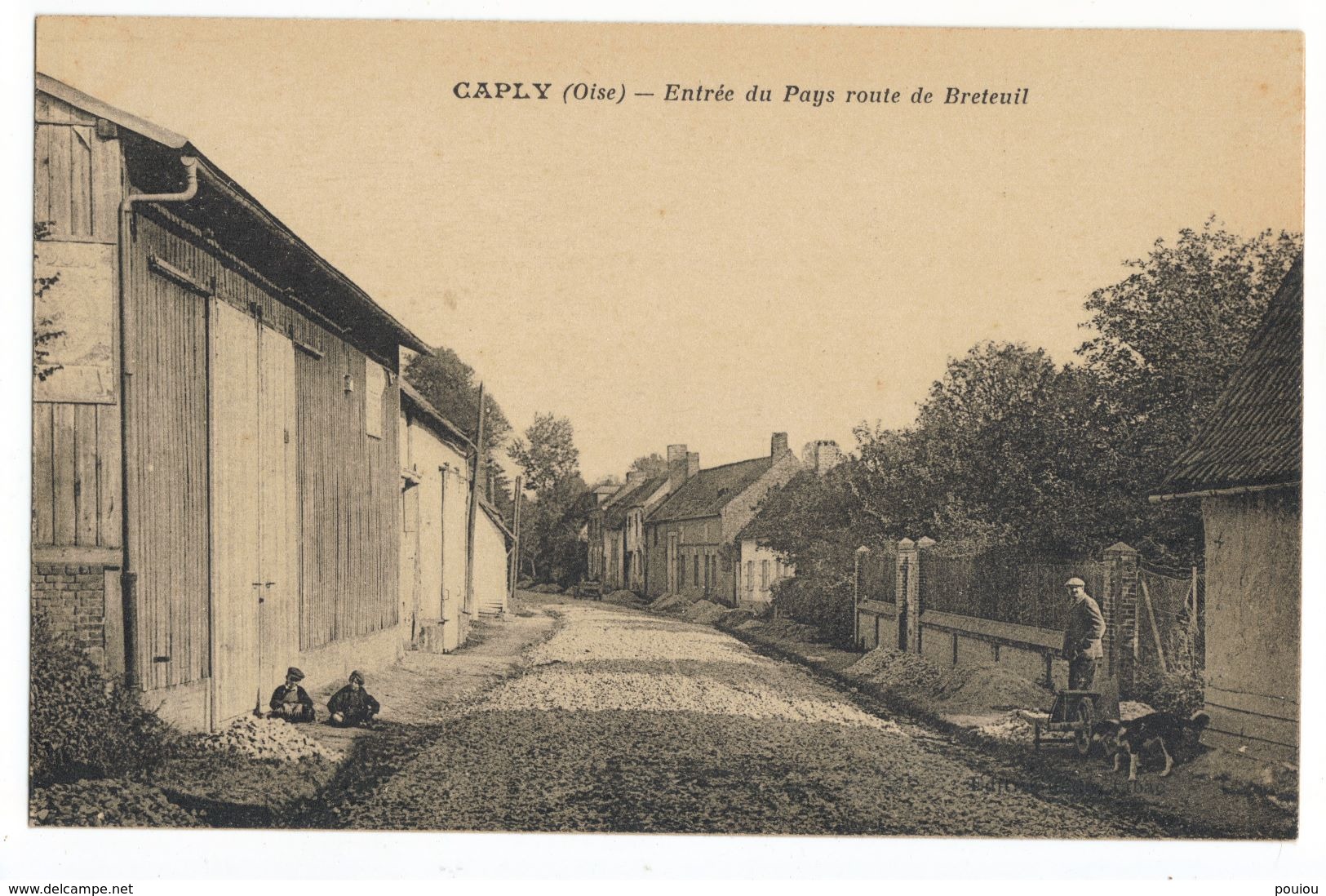 60 Caply - Entrée Du Pays Route De Breteuil - Other & Unclassified