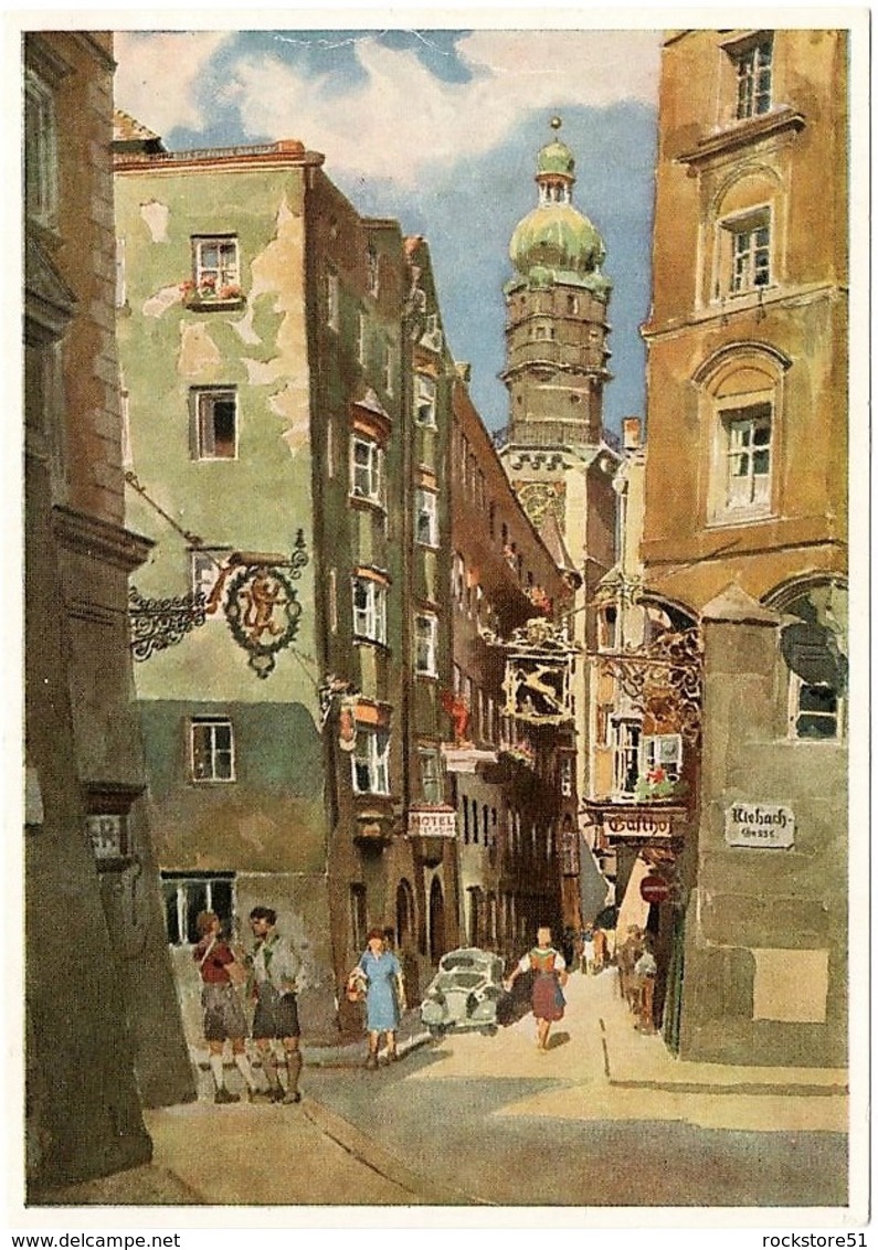 Künstlerserie Innsbruck By Edv. V. Handel-Mazetti - Innsbruck