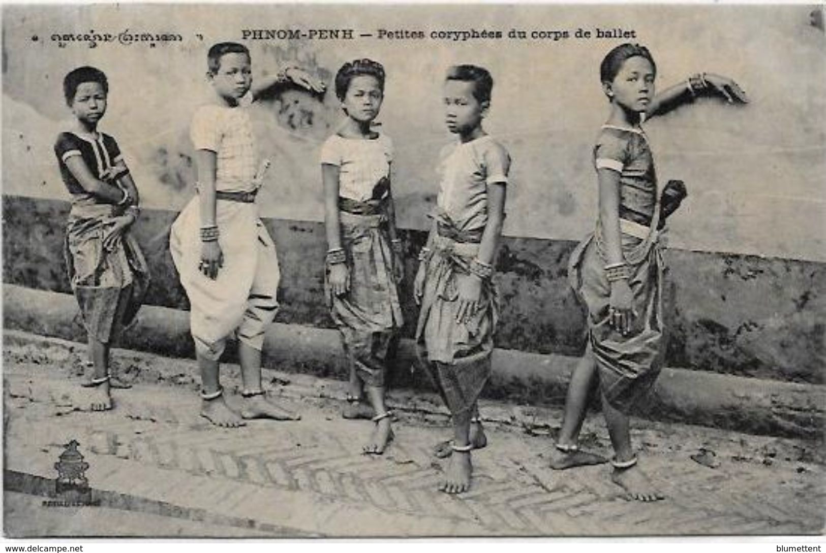 CPA Cambodge Asie Asia Circulé Type Danseuses - Cambodge