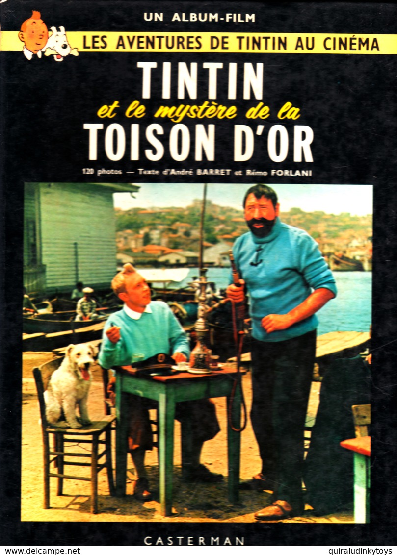 ALBUM FILM TINTIN ET LE MYSTERE DE LA TOISON D'OR ED 1966 - Tintin