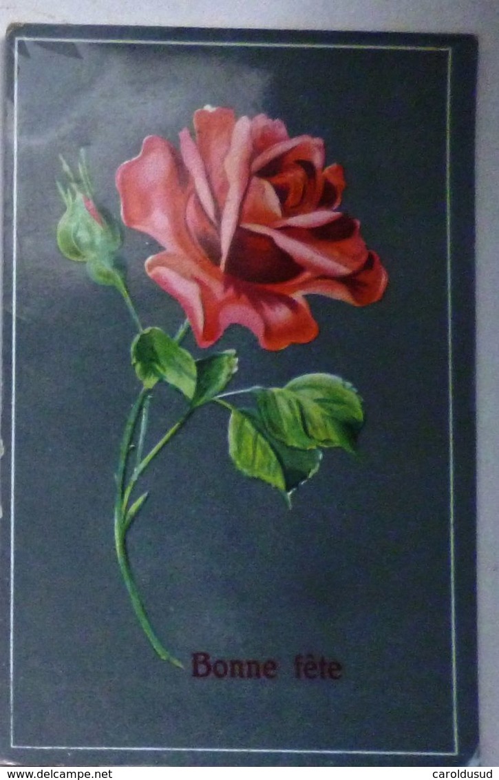 CPA Lot 8x Litho  Illustrateur  EDITION L.P.  A.O.L.  K.F.  B.R.C.  KLEIN . K.G.L. Roses FLEUR ROSE Seule - Collections & Lots