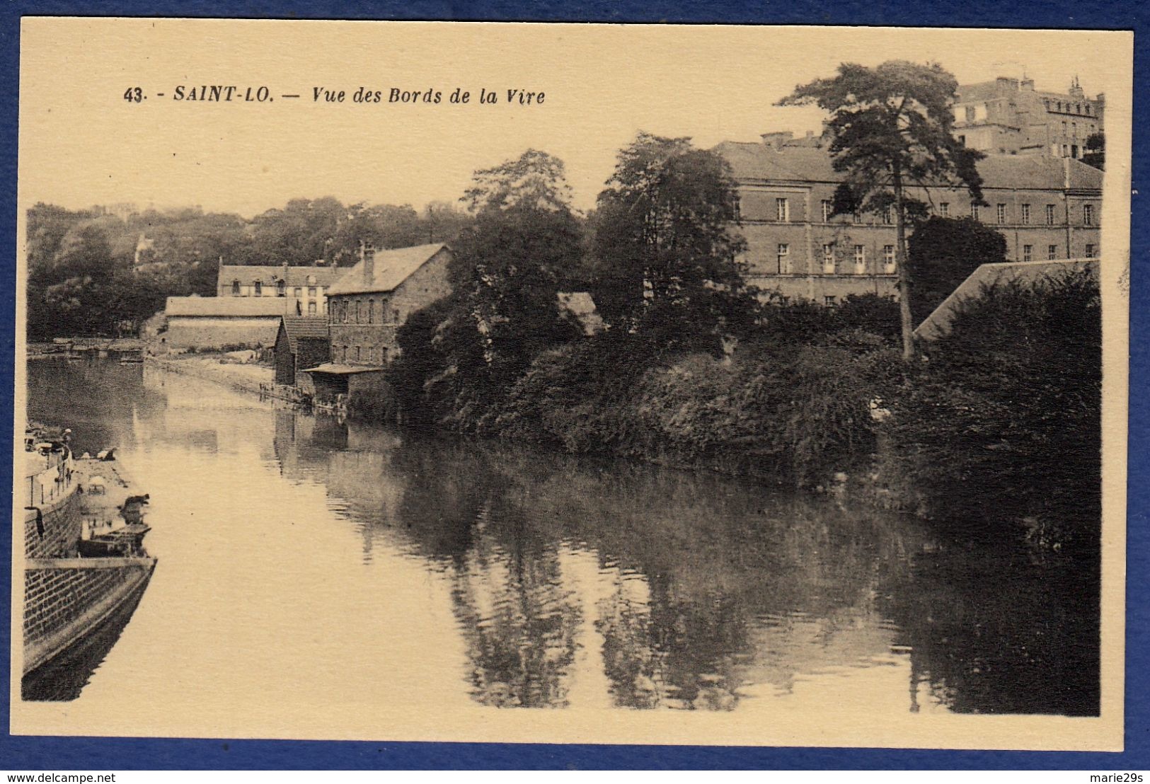 50 SAINT LO Vue Des Bords De La Vire - Saint Lo