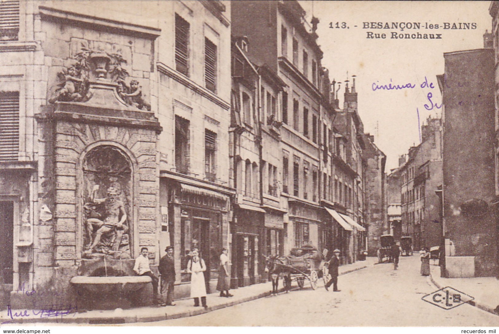 Besançon Les Bains Rue Ronchaux - Besancon