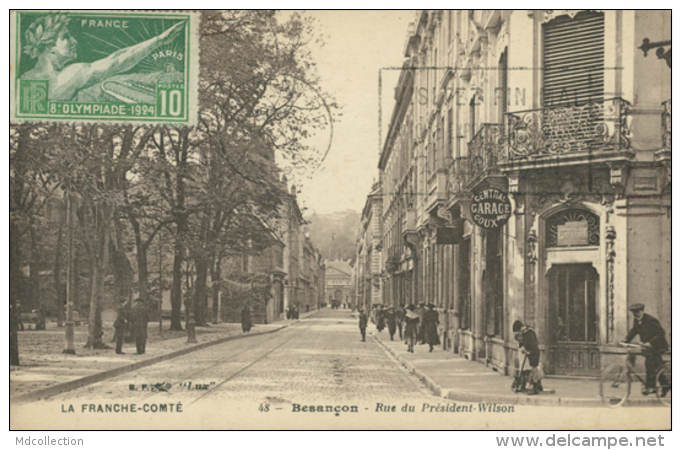 25 BESANCON / lot de 60 cartes postales anciennes / pour visualiser le scan des verso, envoyez-moi votre adresse mail