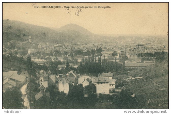 25 BESANCON / lot de 60 cartes postales anciennes / pour visualiser le scan des verso, envoyez-moi votre adresse mail