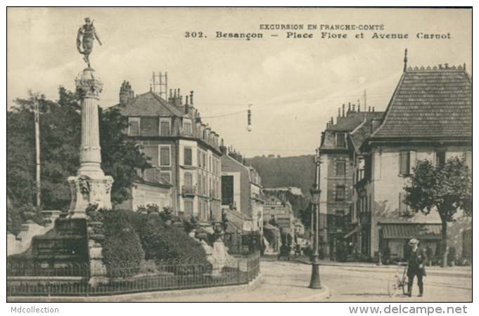 25 BESANCON / lot de 60 cartes postales anciennes / pour visualiser le scan des verso, envoyez-moi votre adresse mail