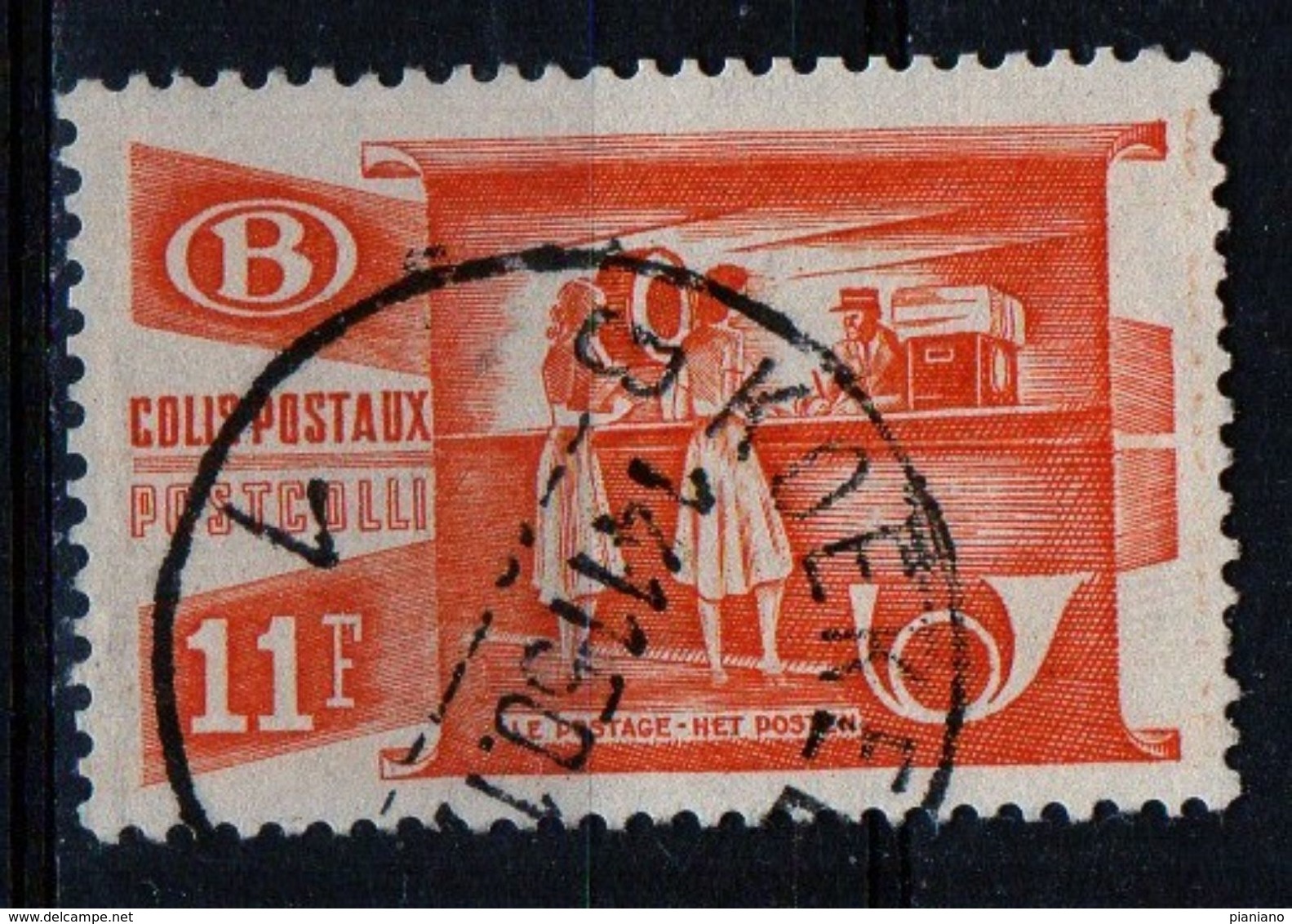 PIA - BEL - 1950-52 : Pacchi Postali  - (Yv 322-26 E 328) - Equipaje [BA]