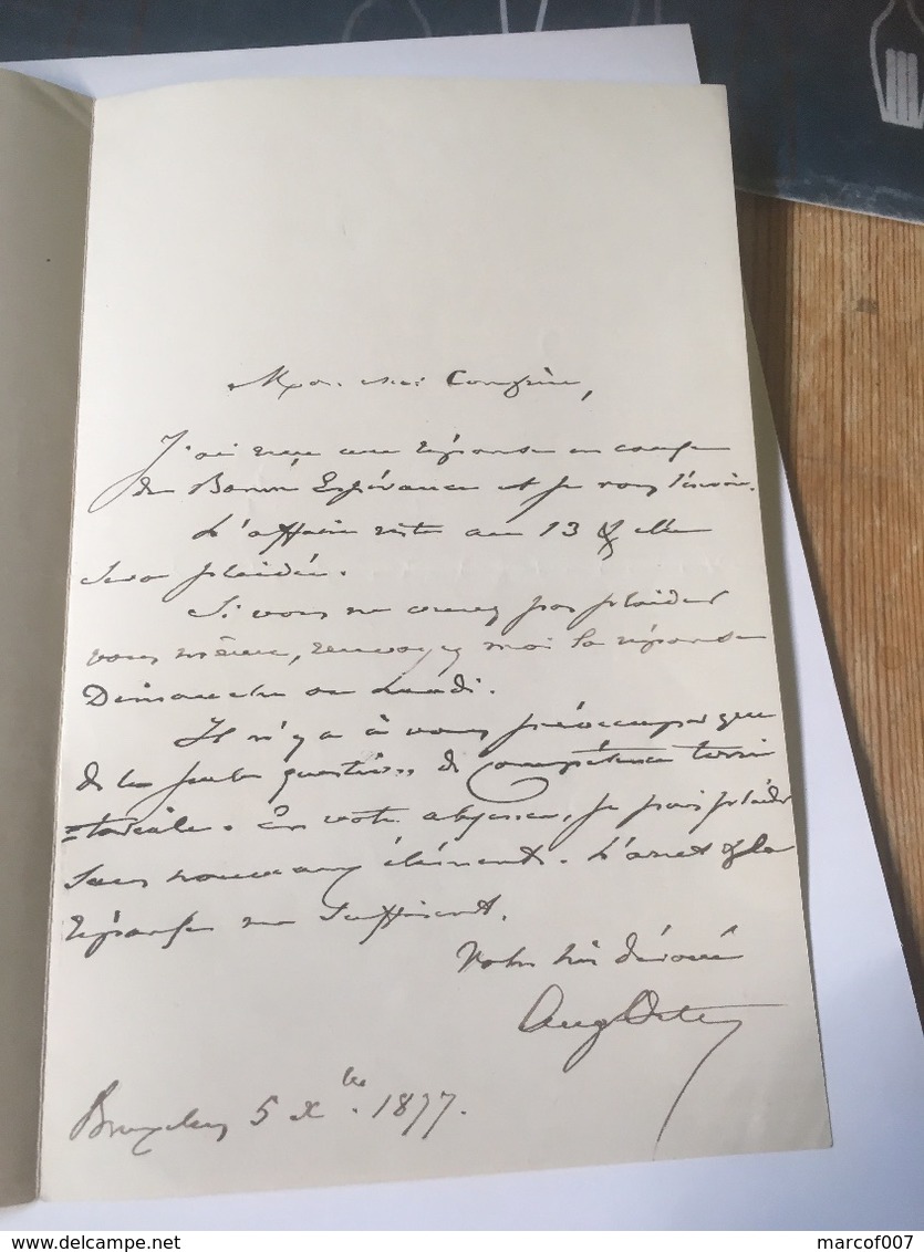 NAMUR - Henri Lemaitre - Lettre 1877 De Namur Pour TAMINES - Autres & Non Classés