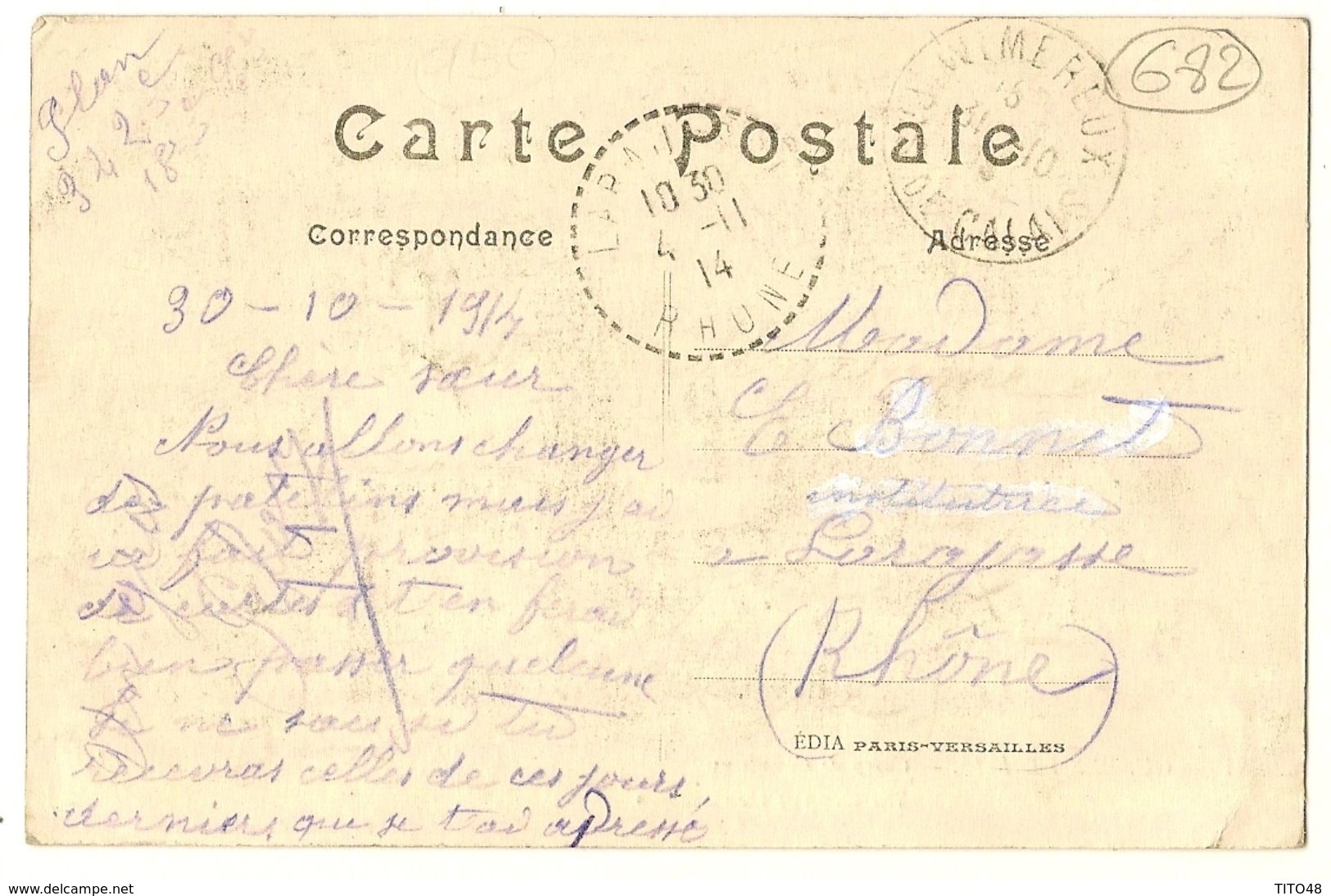 Camp De Canadiens - Oorlog 1914-18