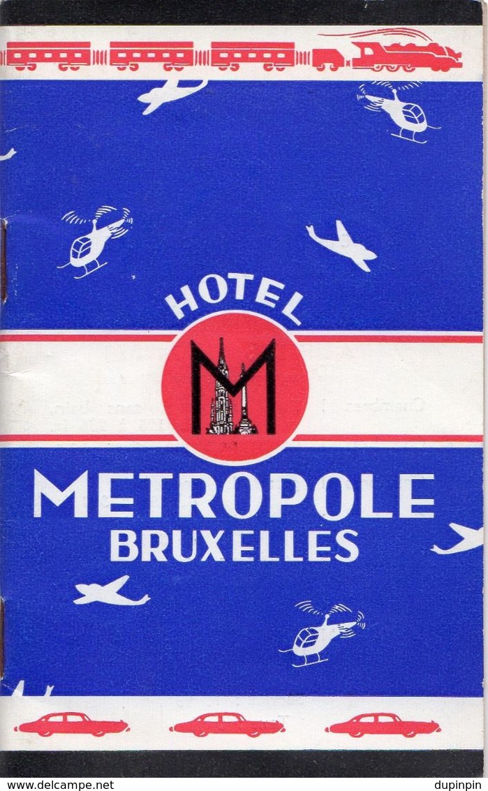 METROPOLE BRUXELLES  -  Indicateur Horaires Et Tarifs - Altri & Non Classificati