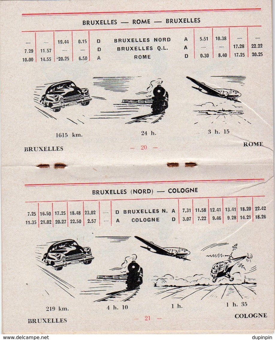 METROPOLE BRUXELLES  -  Indicateur Horaires Et Tarifs - Other & Unclassified