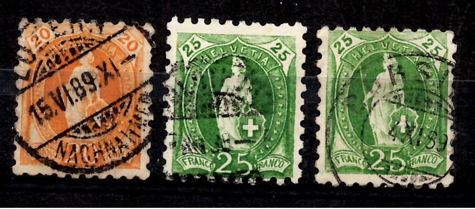 Suisse YT N° 81 Et 82 (2) Oblitérés. B/TB. A Saisir! - Used Stamps