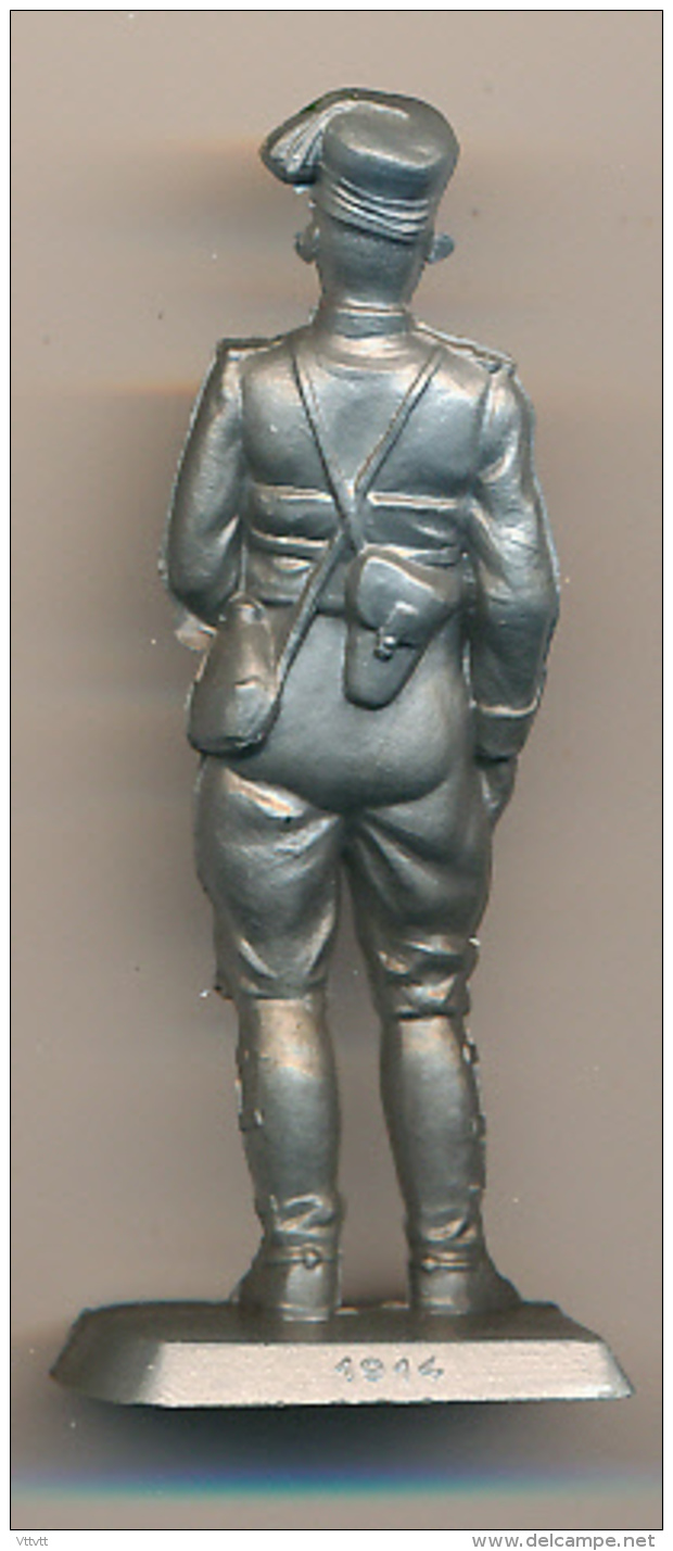 Figurine MOKAREX : SOUS-OFFICIER CHASSEUR D'AFRIQUE (1914), Personnage Militaire, 2 Scans - Autres & Non Classés