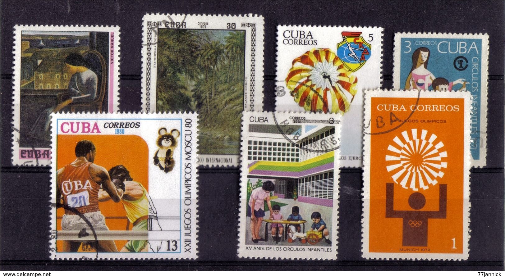 LOT DE TIMBRES OBLITERE - Collections, Lots & Series