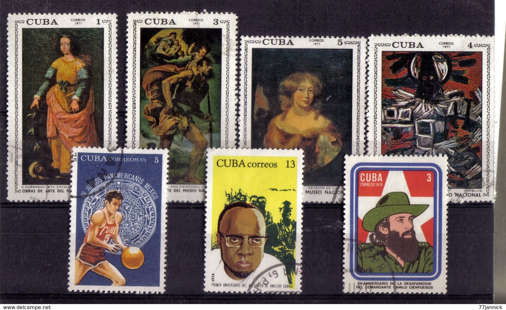 LOT DE TIMBRES OBLITERE - Colecciones & Series