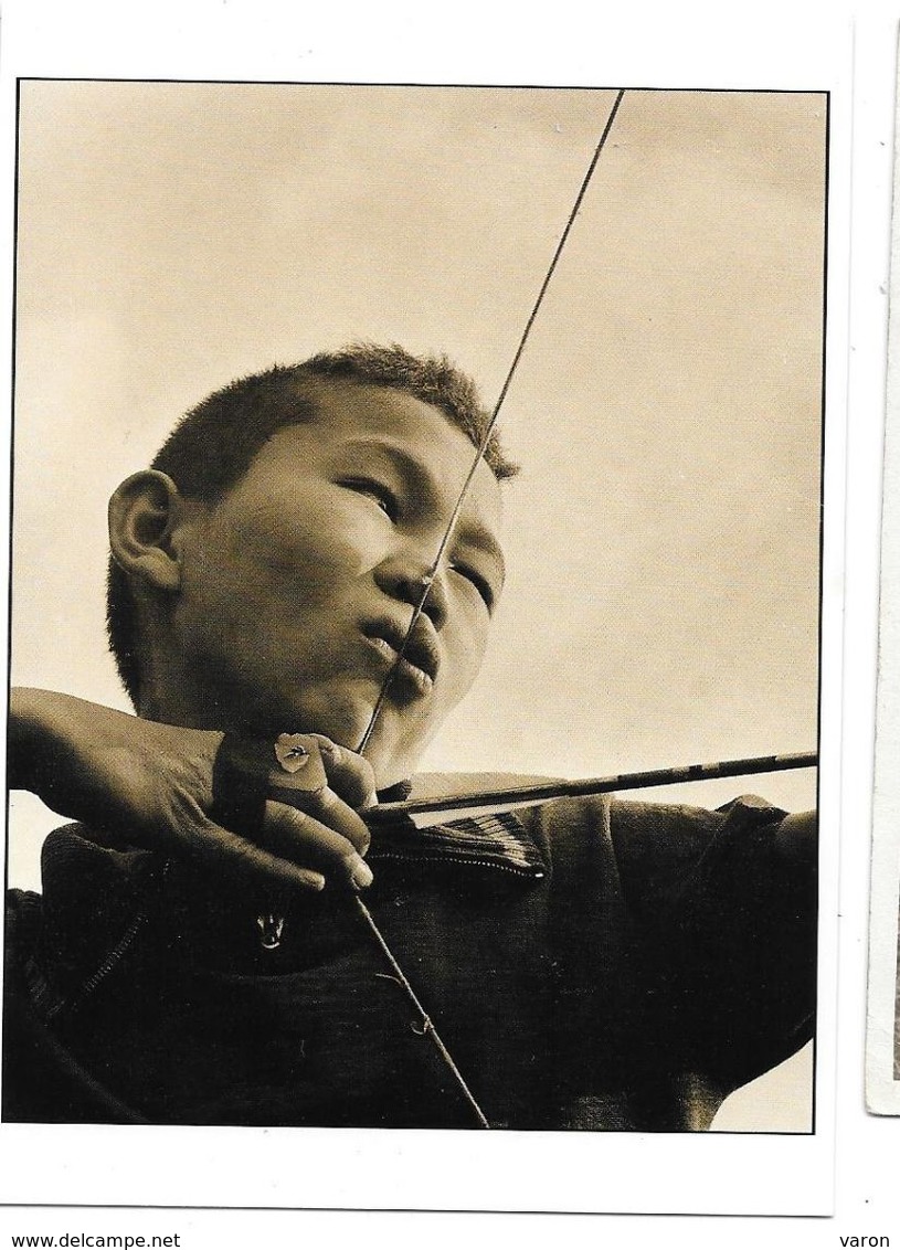 TIREUR A L'ARC 1972 BOWMAN -photo BALLA DEMETER 1990 - COLL;ARTISTES PHOTOGRAPHES HONGROIS Carte Moderne - Archery