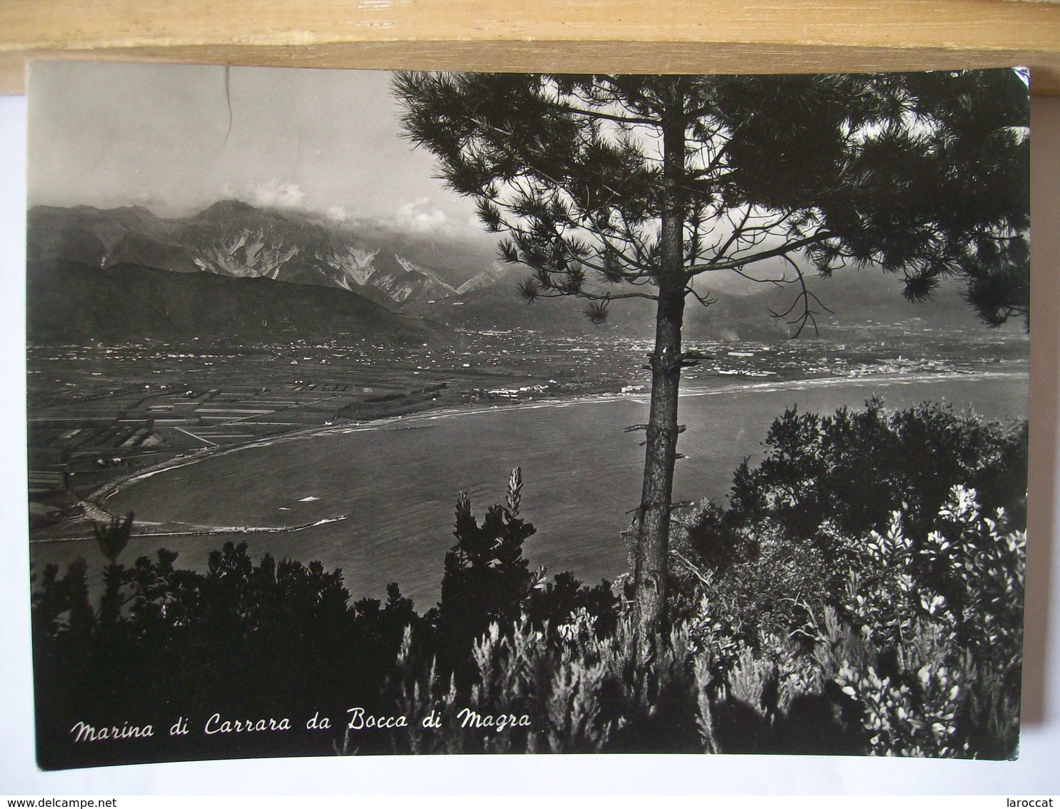 1955 - Carrara - Marina Di Carrara Da Bocca Di Magra - Vera Fotografia - 2 Scans. - Carrara