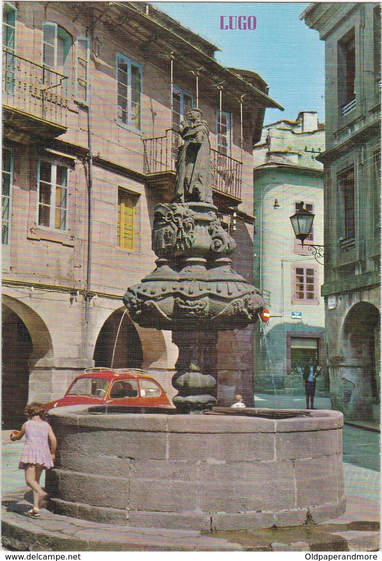 POSTCARD SPAIN  ESPAÑA - LUGO - PLAZA AURELIANO - Lugo