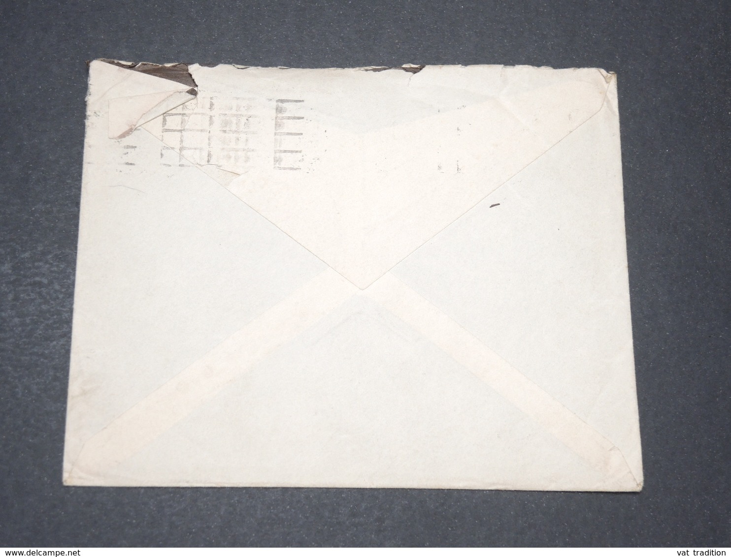 FRANCE - Taxes De Paris Sur Enveloppe De Suisse , Marque " Triangle A" - L 14275 - 1859-1959 Lettres & Documents