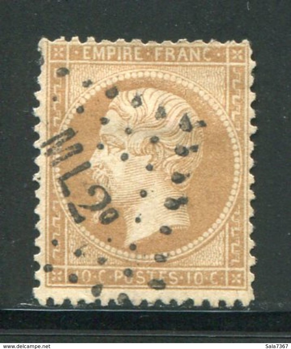 Y&T N°21  Ambulant M L2° - 1862 Napoleon III