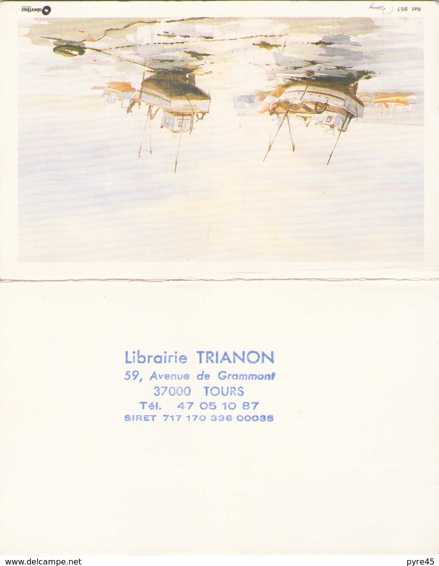 CALENDRIER LIBRAIRIE TRIANON A TOURS 1988 - Petit Format : 1981-90