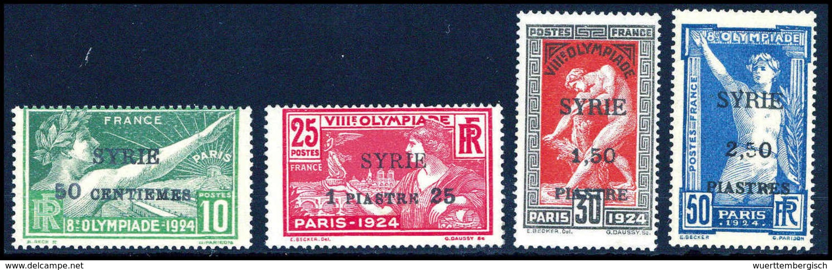 ** Olympische Sommerspiele 1924, Tadellos Postfr. Serie (Mi.-Preis Für Falz).<br/><b>Katalogpreis: 120,-+</b> (Michel: 2 - Autres & Non Classés