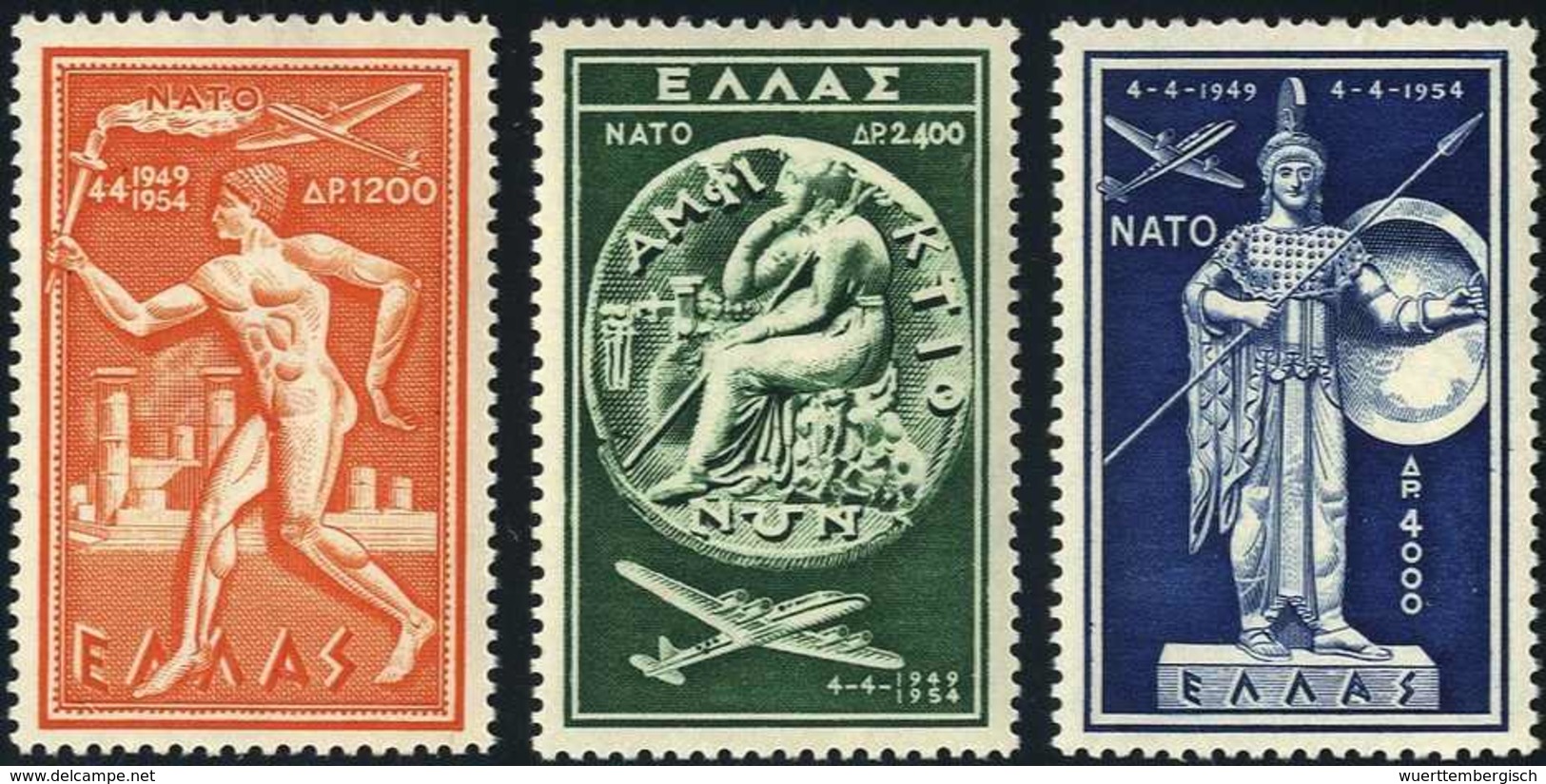 ** NATO, Tadellos Postfr. Serie.<br/><b>Katalogpreis: 120,-</b> (Michel: 615/17) - Autres & Non Classés