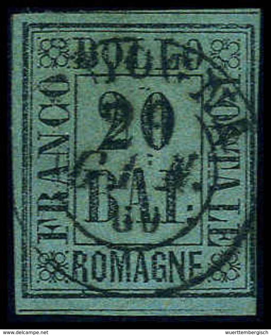 Gest. 20 Baj., Voll- Bis Breitrand. Kab.-Stück Mit Genau Zentr. Und Gerade Aufges. K2 BOLOGNA 29 GEN 60. Mit So Schöner  - Altri & Non Classificati