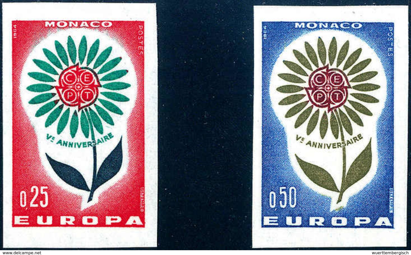 ** Europa 1964, Ungezähnt, Tadellos Postfr. Serie.<br/><br/><span Style='color:red;font-size:0.9em'><b>Unverbindlicher S - Altri & Non Classificati